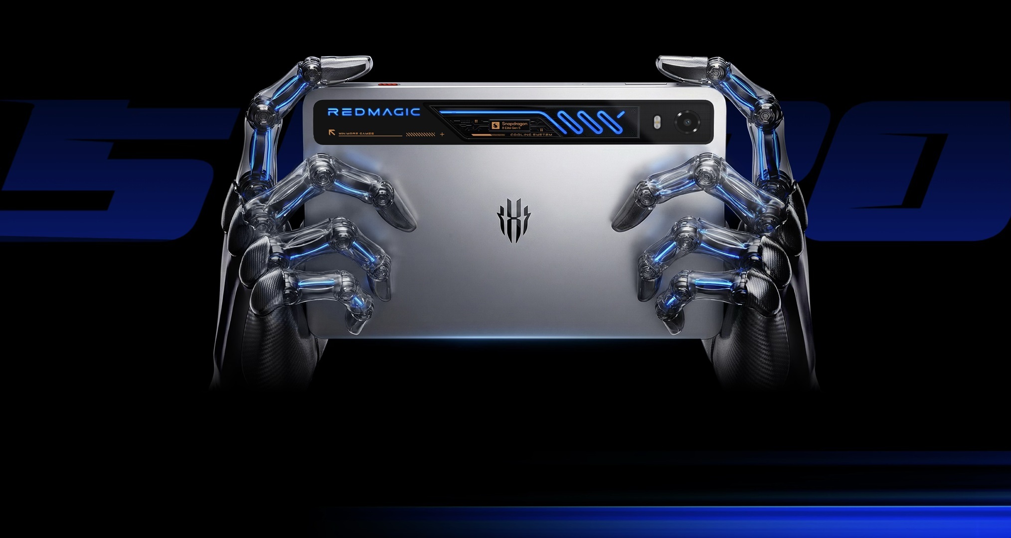 The RedMagic Gaming Tablet 5 Pro, which will be called the "Astra 2" globally, offers a nearly flat rear panel with a raised camera bar that offers a glimpse into its internals and cooling system.