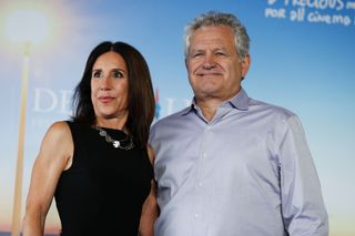 Director Sally Sussman and Anthony Morina pose for a photograph during a photocall to present the movie "Midnight Return" on September 4, 2016 in the French northwestern sea resort of Deauville, as part of the 42th Deauville US Film Festival.