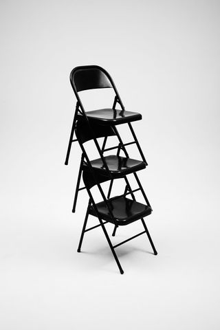 Stuff Left: Chair Stack, by Gareth Williams