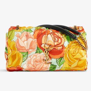 YSL jamie bag in rose flower print