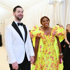 new york, new york may 06 serena williams and alexis ohanian attend the 2019 met gala celebrating camp notes on fashion at metropolitan museum of art on may 06, 2019 in new york city photo by mike coppolamg19getty images for the met museumvogue
