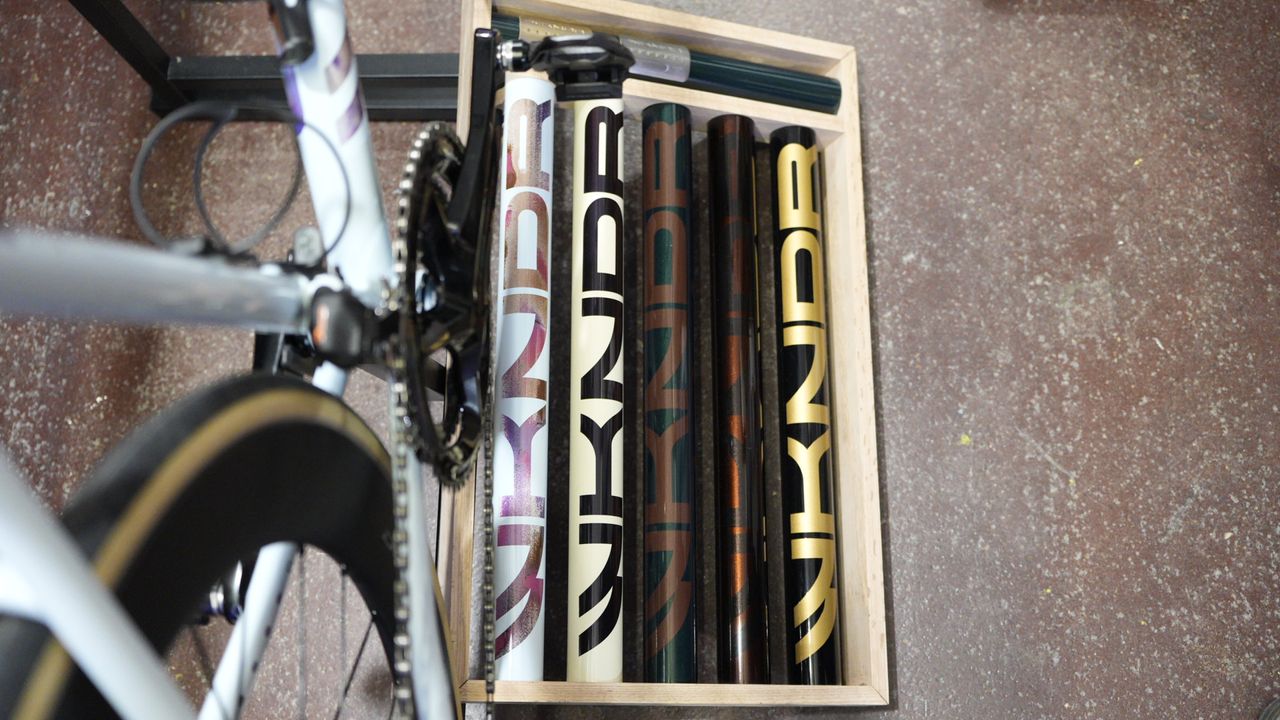 close up details of expensive bikes