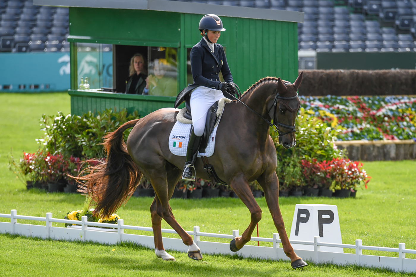 Badminton Horse Trials dressage: Susie Berry and John The Bull