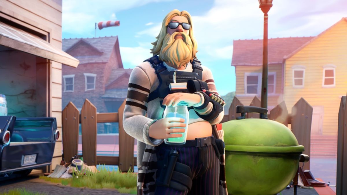 Fortnite item shop: Jonesy dresses like fat Thor or Lebowski