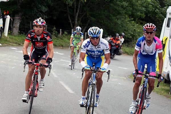 Sylvester Szmyd (Lampre) on the climb
