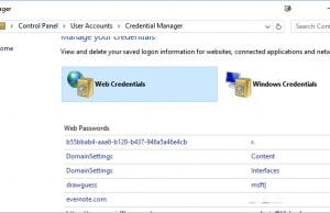backup web credentials windows 10