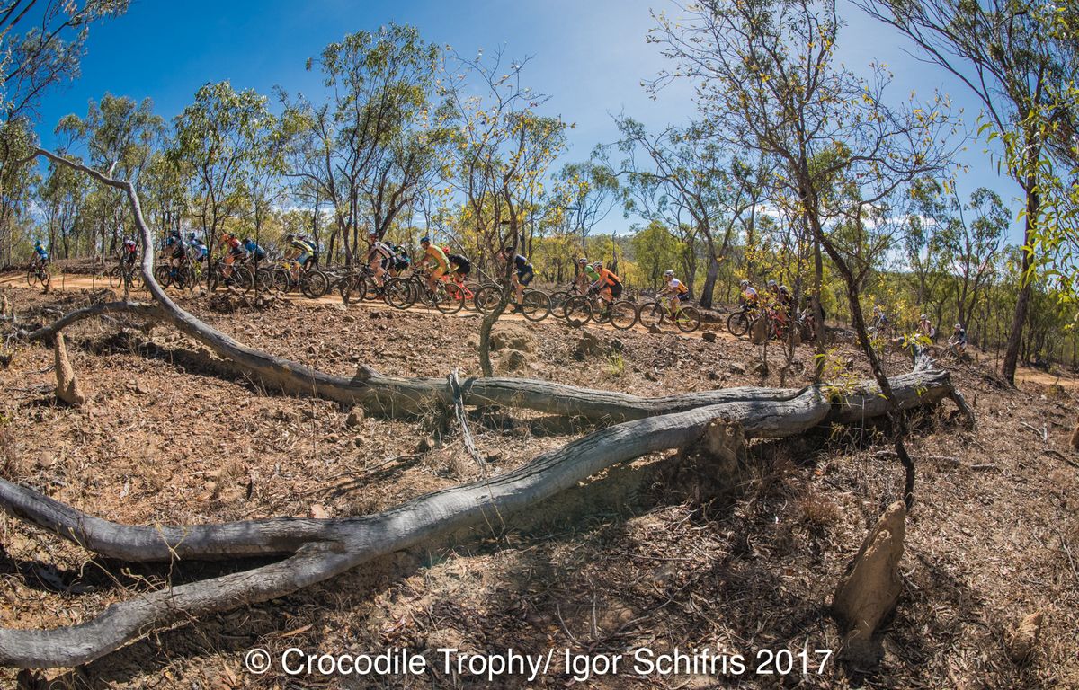Erik Dekker going solo during stage 5 of the Croc Trophy
