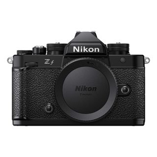 Front view of the Nikon Zf on a white background.