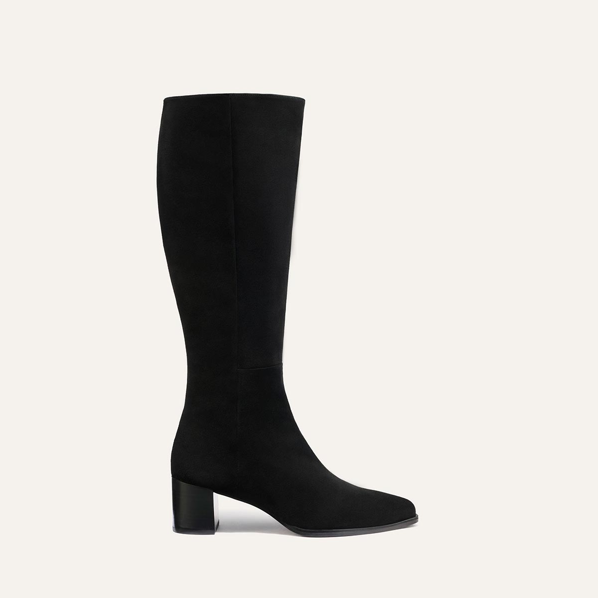 The Uptown Boot - Black Suede