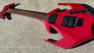 A 1986 Kramer Triax guitar