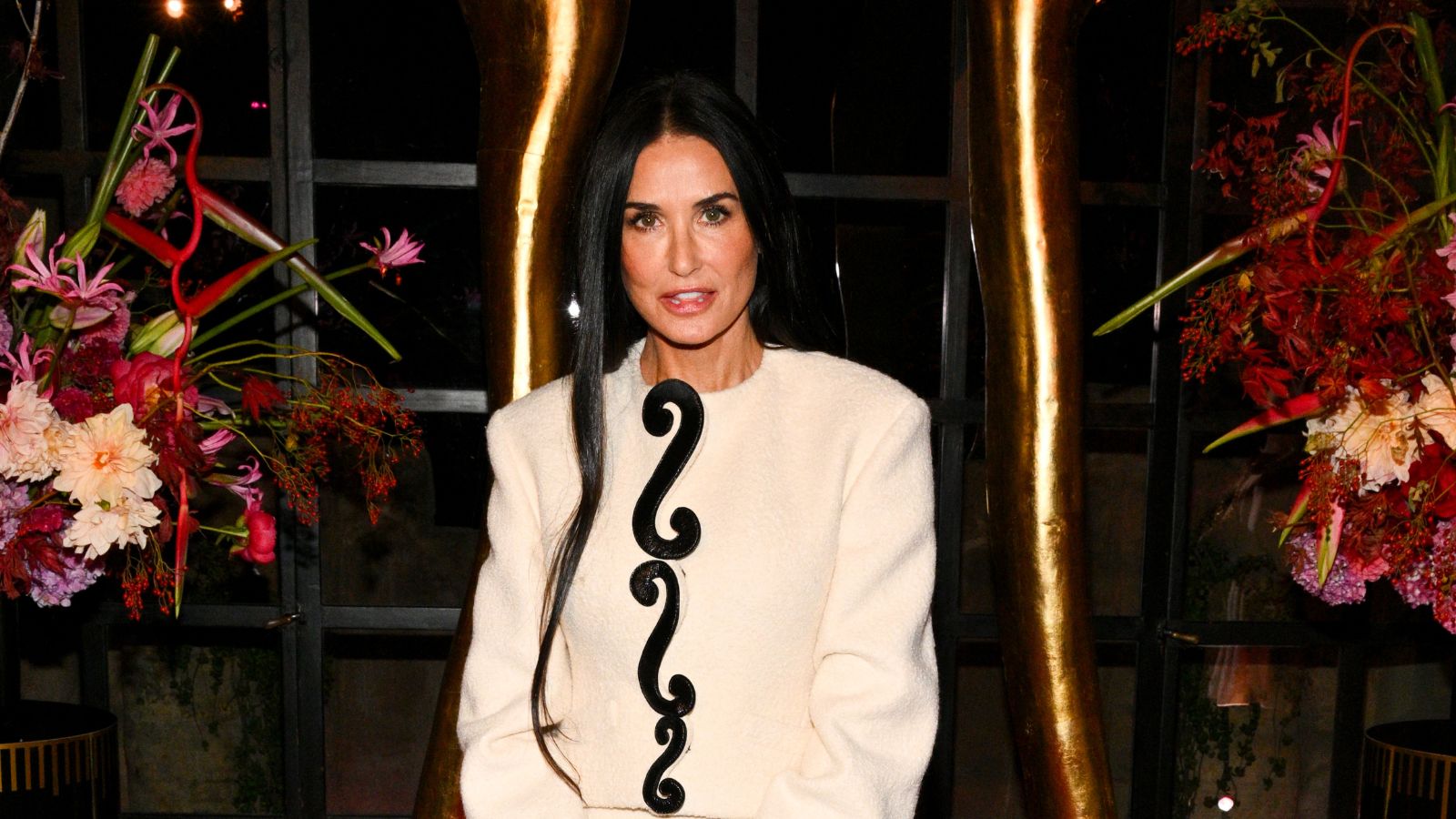 We're obsessed with Demi Moore's striking monochrome co-ord | Woman & Home