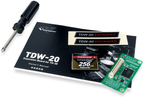 Roland tdw-20 expansion card