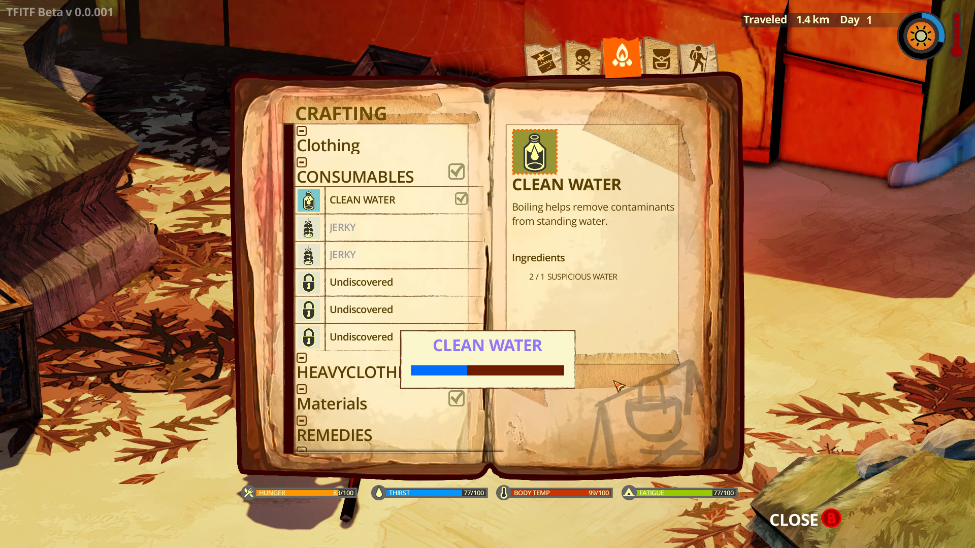 The interface isn't quite finished yet.