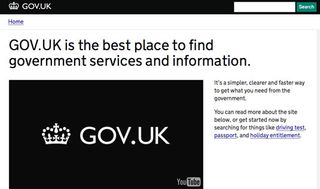 The government's user-friendly new website was suitably rewarded