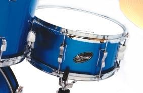 The snare drum is really very decent straight from the box.