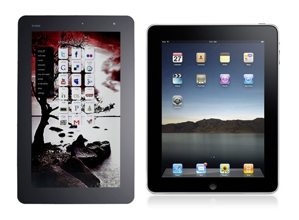 Apple iPad Vs joojoo tablet