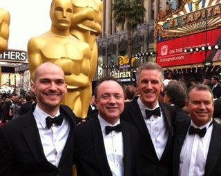 Gravity team at Oscars