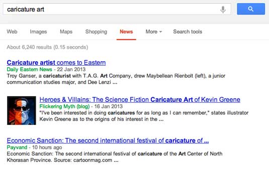 Search Google News with relevant terms to your subject area to find out what's going on
