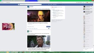 Facebook floating videos