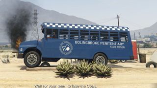 GTA 5 heist bus