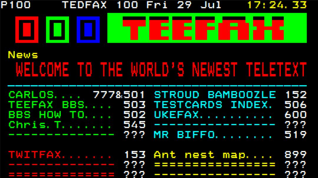 teletext flights only