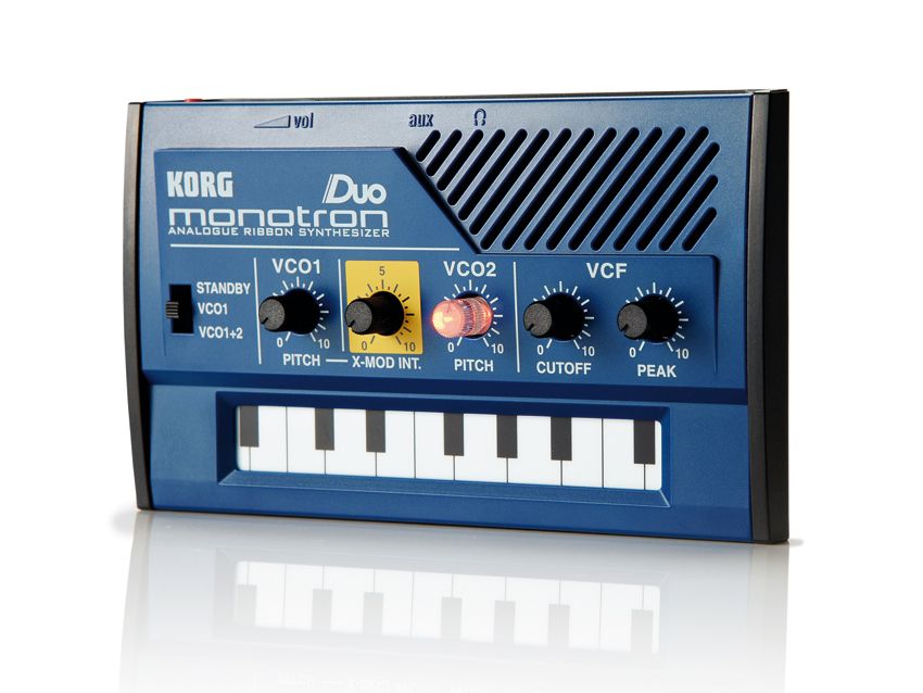 Korg has included the ribbon modes introduced on the Monotribe, making it easy to hit the right note.