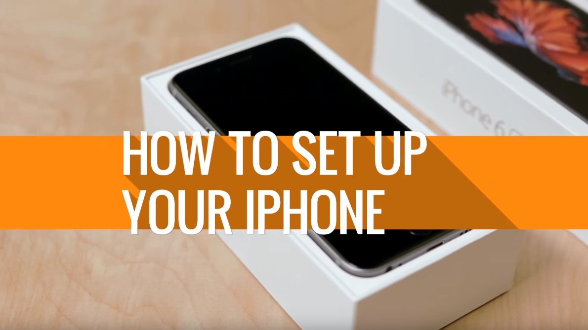 How to set up a new iPhone