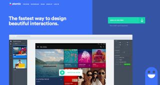 If you’re after a design tool to show off your skills, Atomic may just be the solution