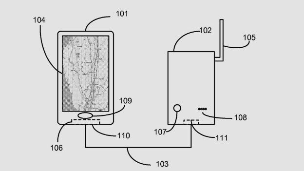 Location sharing data patent