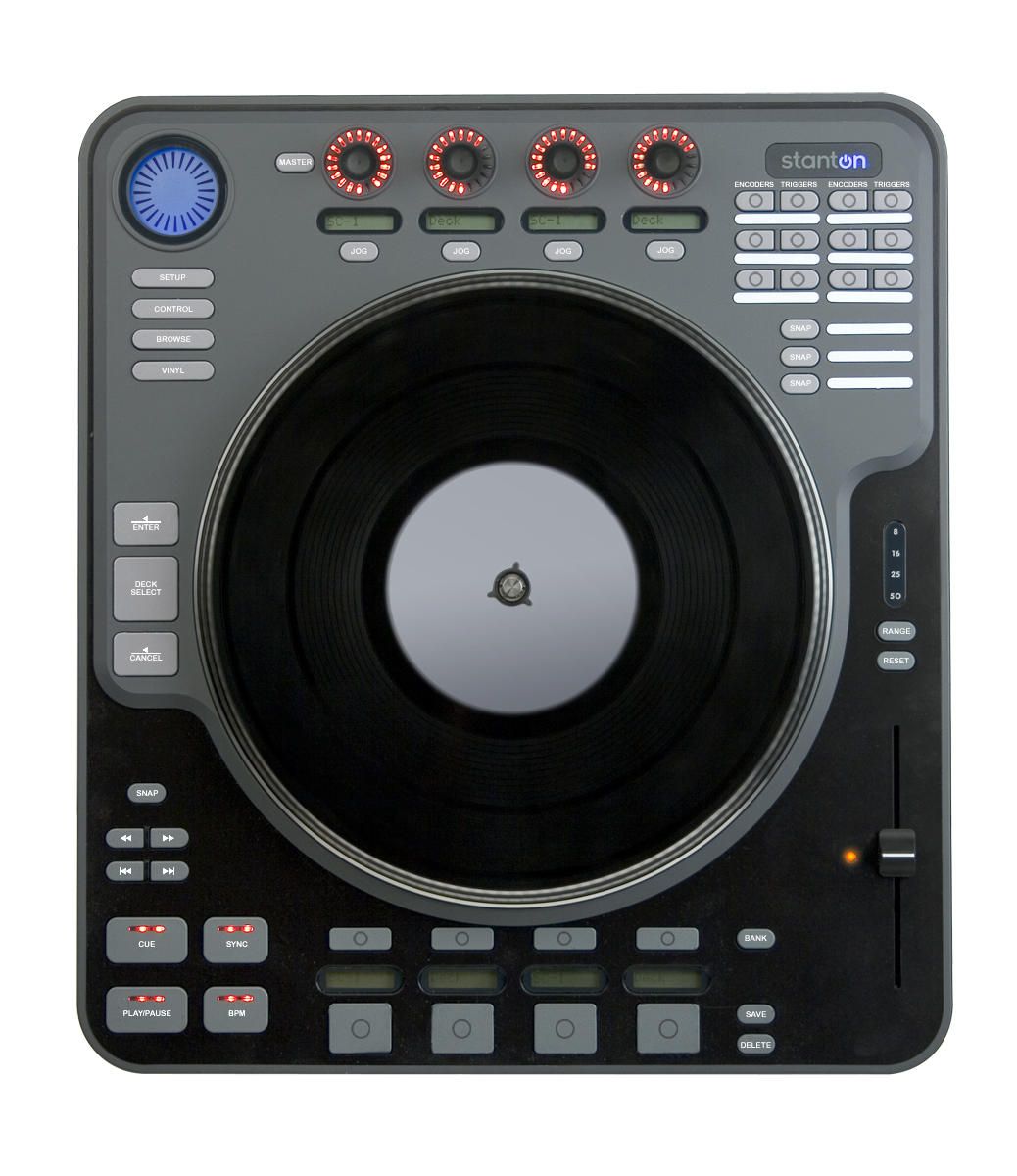 The SCS.1d deck connects to your computer over FireWire.