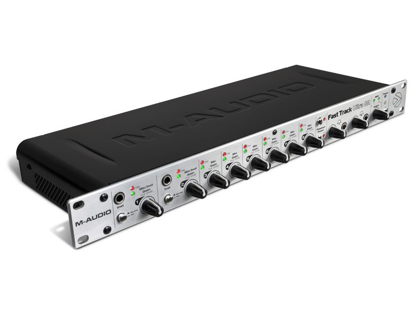 Fast Track Ultra 8R gives you eight inputs and eight outputs.