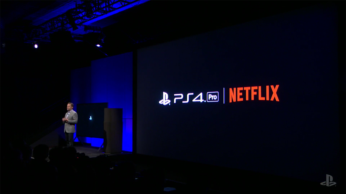 PlayStation 4 Pro Netflix