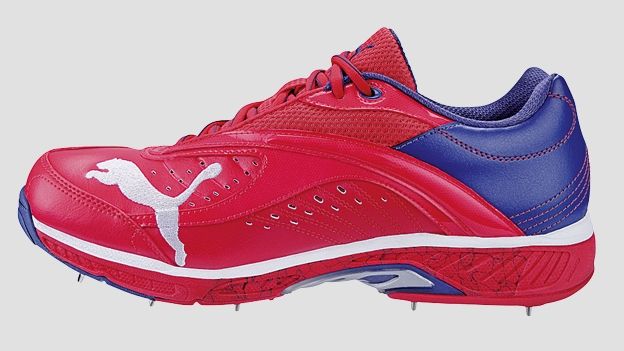 The Games: Puma Red Pulse Cricket Boot