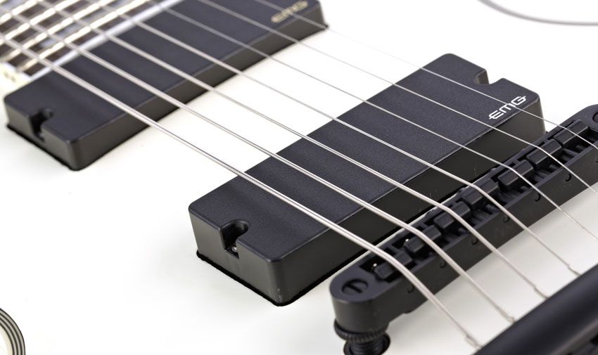 Active pickups are all but mandatory if you enjoy low-register riffs lathered in thick gain