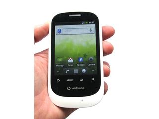 Vodafone smart hands-on front view