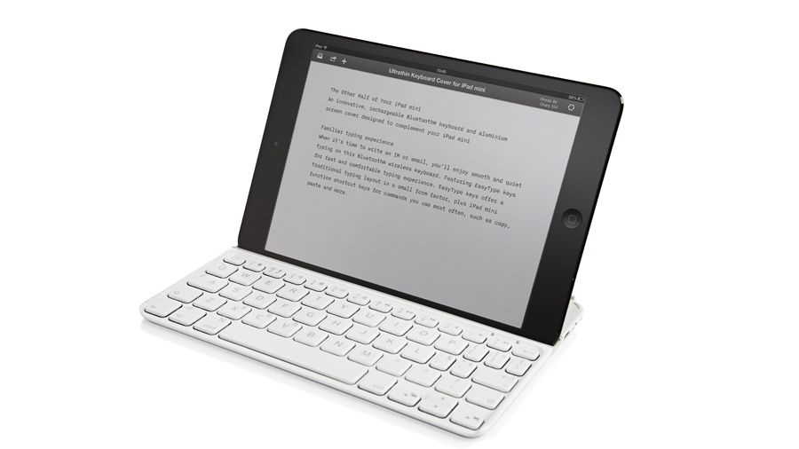 Logitech Ultrathin Keyboard Cover For Ipad Mini Review Techradar