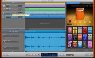 GarageBand amps and stomps