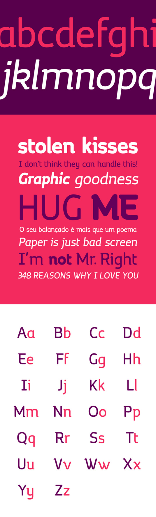 Free font: Margot