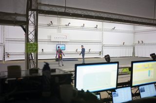The students get to use the mocap stage at Centroid in Shepperton