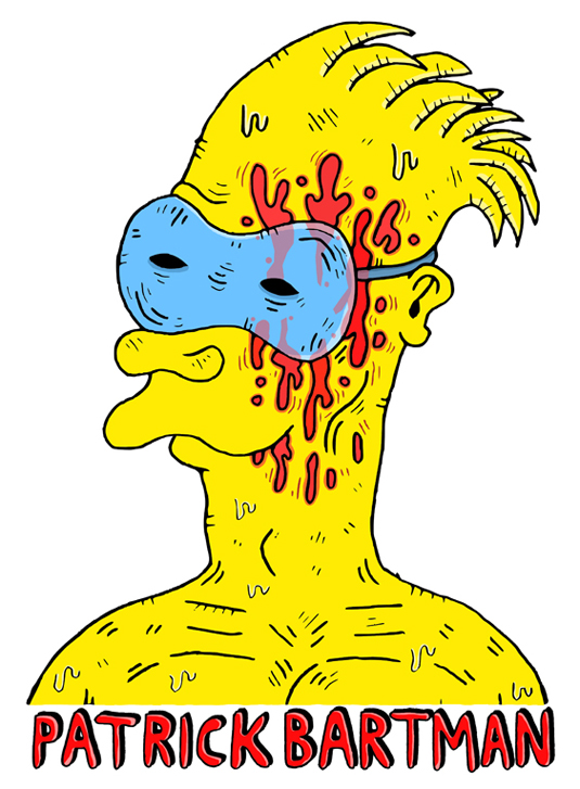simpsons illustrations