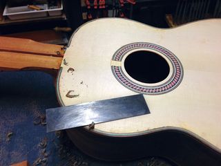 A guitar can take around 100 hours to make.