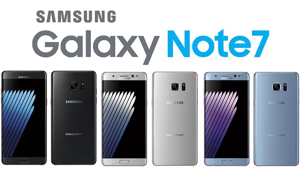 Samsung Galaxy Note 7 colors leak one month ahead of 
