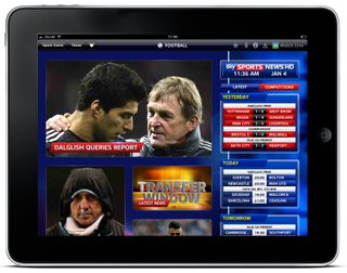 Sky Sports News App re-tooled for iPad