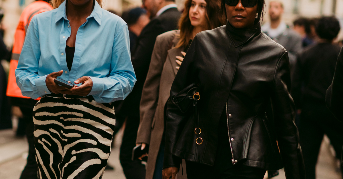 The Leather Funnel Neck Jacket Trend, Taking Over This Winter