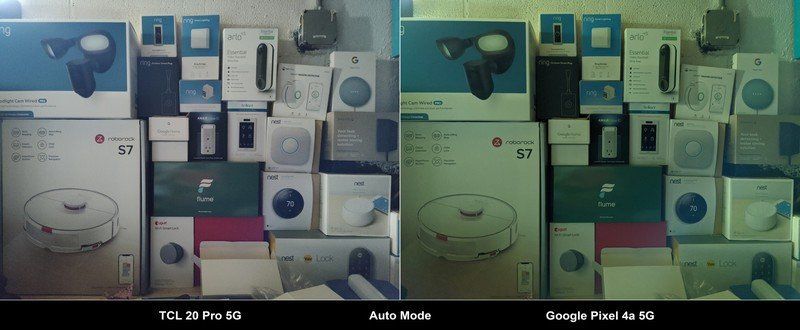 Tcl 20 Pro 5g Vs Google Pixel 4a 5g Indoors Auto