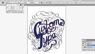 Use the Calligraphic Brush tool: step 7