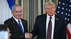 Israeli Prime Minister Benjamin Netanyahu and President Donald Trump