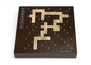 scrabble typography