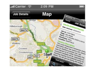 Jobseekers iphone app