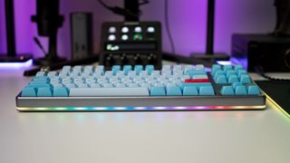 RGB lighting on the Drop Americana Keyboard